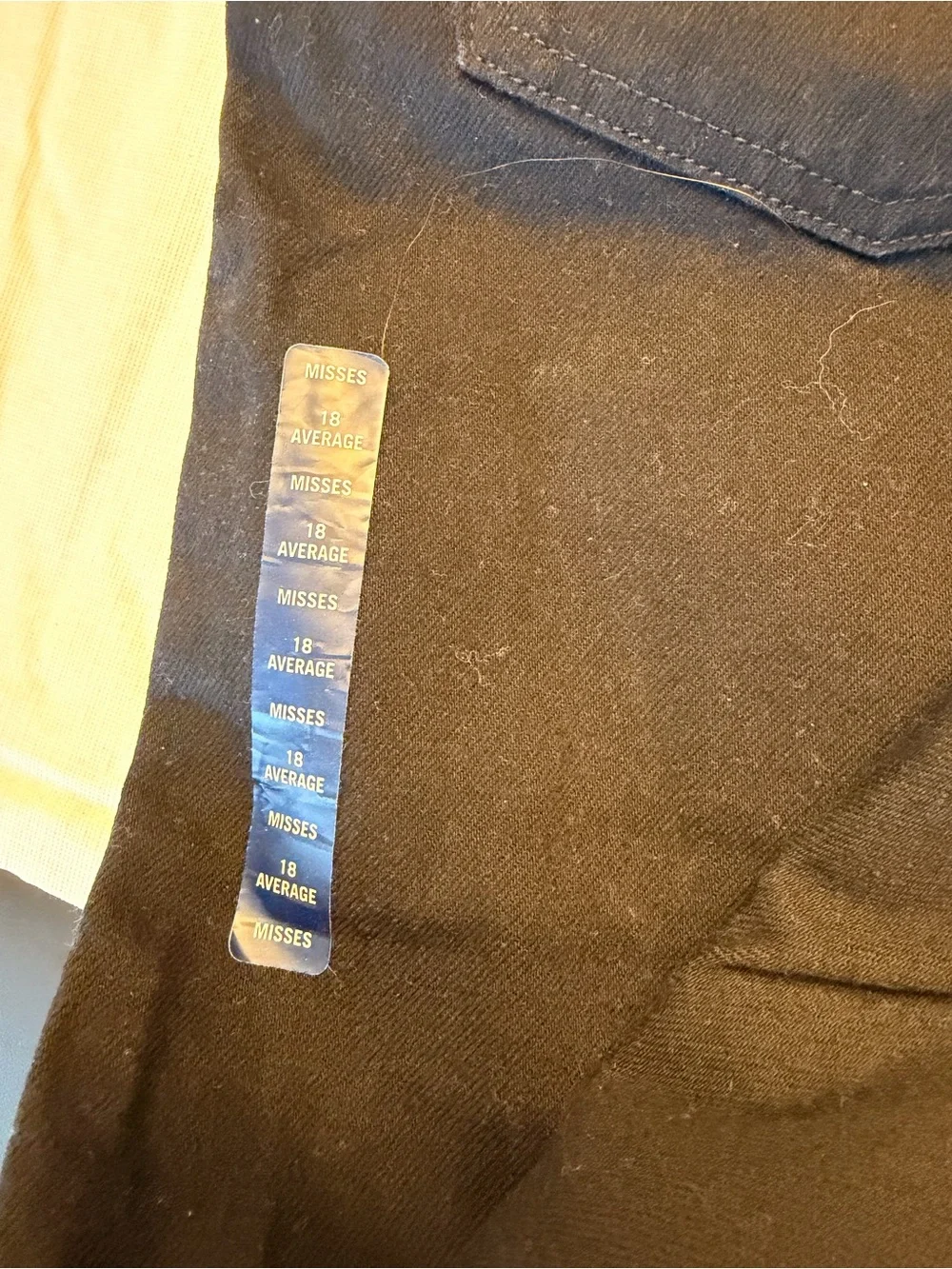 Lands’ End Men’s 18x29 Black Natural Fit Jeans NWT 100% Cotton